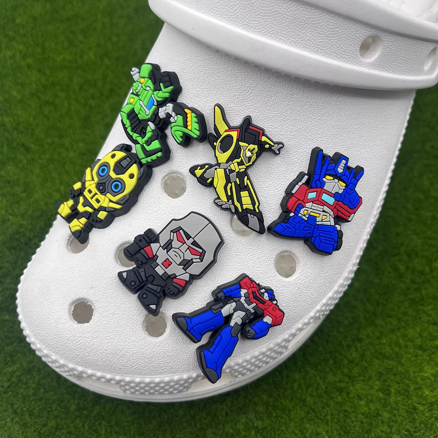 Cartoon Schuh Charms, 18 Teile/Satz, PVC, Kinder - Bild 4