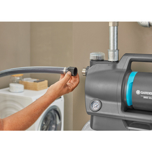 Gardena Hauswasserwerk 3900 Silent in Grau mit 3900 l/h und 21 l Fassungsvermögen - Bild 4