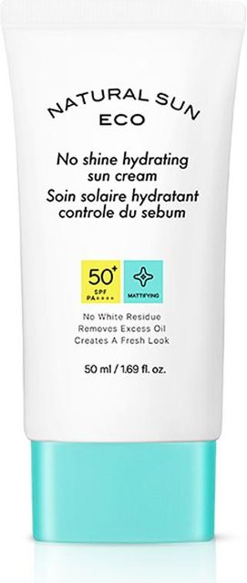 THE FACE SHOP Natural Sun Eco No Shine Sonnencreme, 50 ml, LSF 50+ - Bild 1