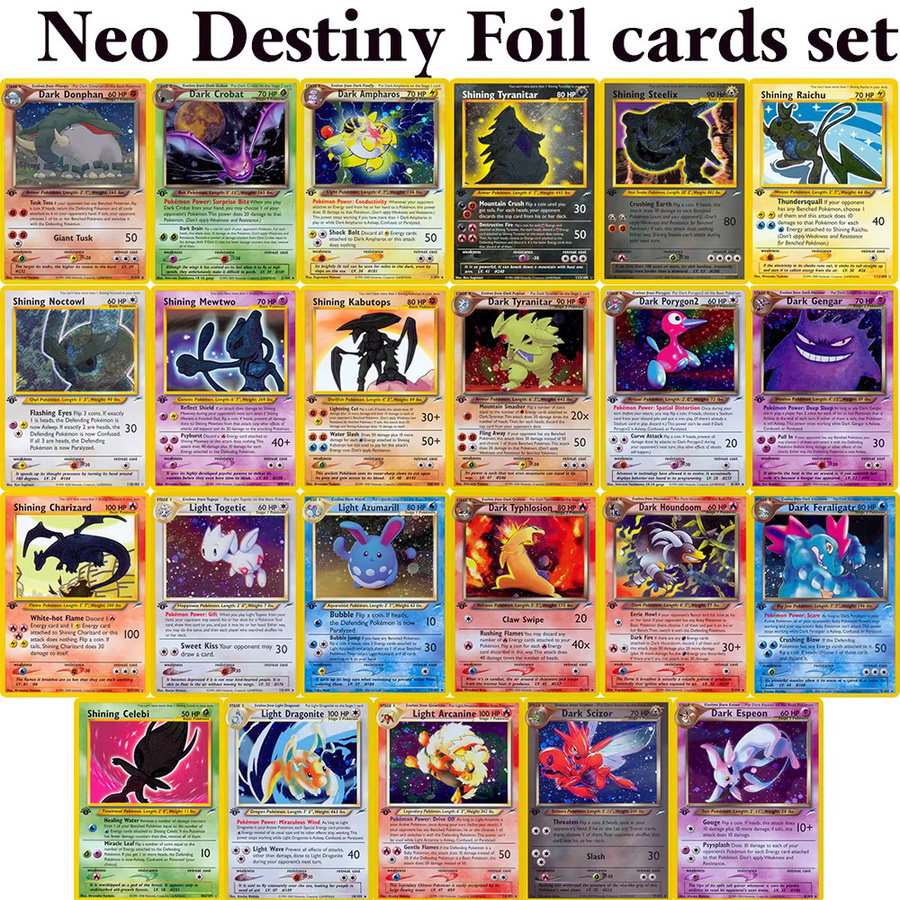 Keeppley Pokémon Folien-Spielkarten Team Rocket Fossil Basis-Set, Set / Bundle - Bild 4