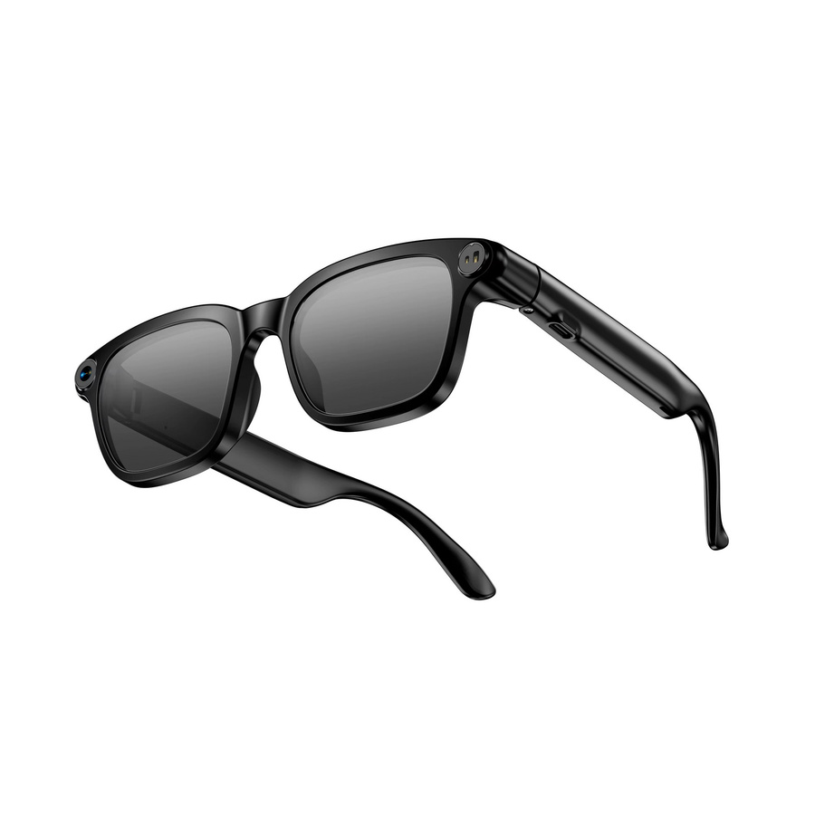 LIGE KI-Smartbrille für Herren in Schwarz mit 800W Kamera, Sprachassistent und Echtzeit-Übersetzung - Bild 6