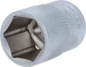 KS Tools 3/8 Zoll CLASSIC Sechskant-Stecknuss in Silber, 15 mm - Bild 2