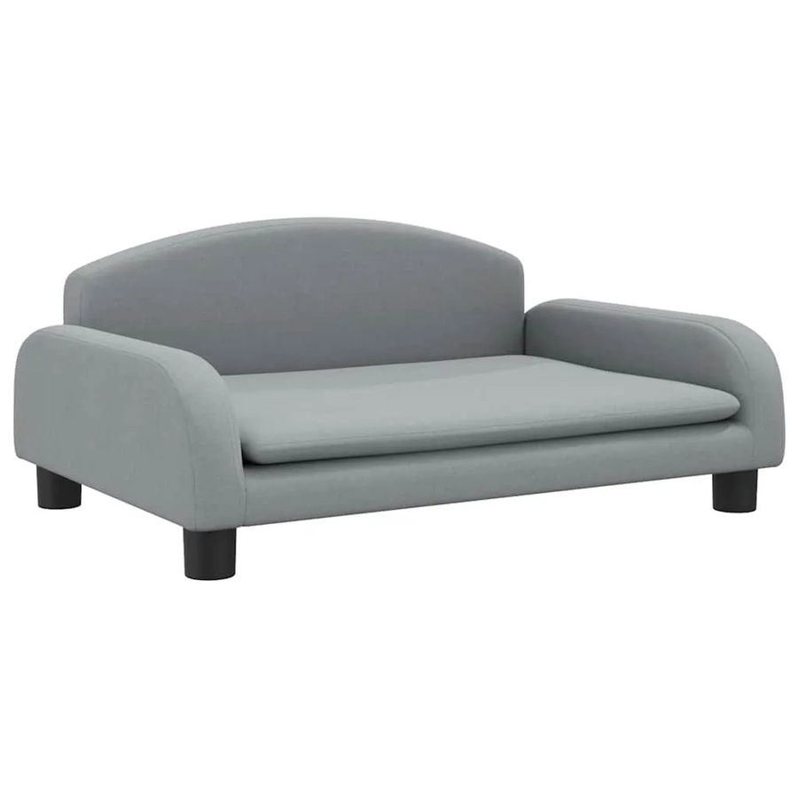 vidaXL Hundebett Sofa in Hellgrau aus Stoff mit B/T/H: 70 x 45 x 30 cm - Bild 2