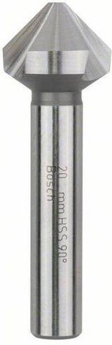 Bosch Kegelsenker HSS mit Zylinderschaft in Silber, Durchmesser: 25,0 mm - Bild 1