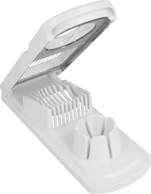 Metaltex Eierschneider aus Kunststoff und Edelstahl in Weiß - Bild 1