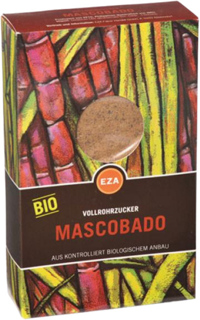 EZA Mascobado Bio-Vollrohrzucker 500 g - Bild 1