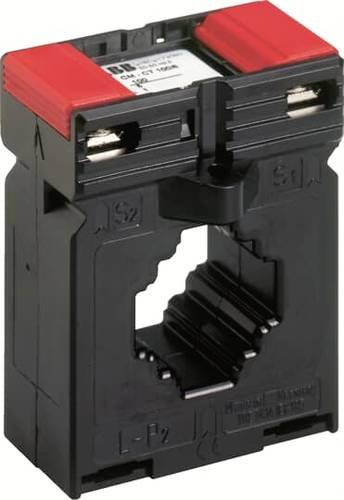 ABB CM-CT 300/1 Stromwandler in Schwarz mit Primärstrom 300A, Sekundärstrom 1A und Leiterdurchführung Ø: 26 mm - Bild 1