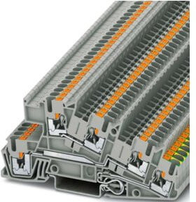 Phoenix Contact Installationsschutzleiterklemme PTI 2,5-PE/L/L Grau 50 Stück - Bild 1
