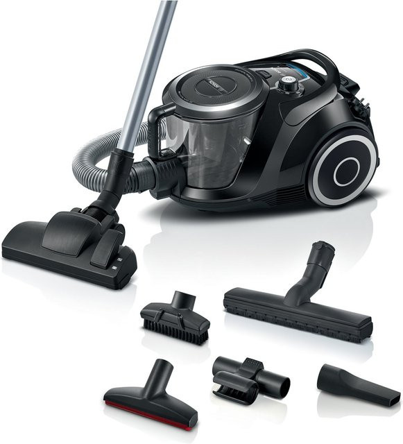 Bosch Beutelloser Bodenstaubsauger BGC41XSIL in Schwarz und Silber - Bild 2