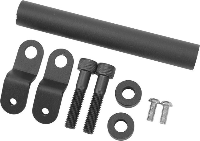 Kkmoon Motorrad Handyhalterung und GPS-Navigationshalter Adapter für Ninja 1000 (2011 bis 2019) in Grau/Schwarz - Bild 1