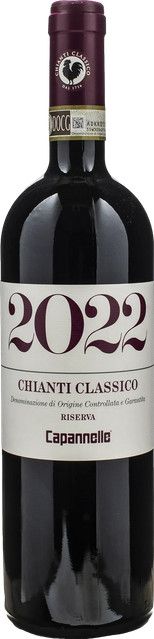 Capannelle Chianti Classico Riserva 2022 Rotwein, Sangiovese, Italien, 0,75 l - Bild 1
