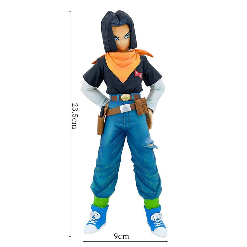 Bandai Dragon Ball Z Android 17 und 18 Actionfiguren aus PVC, mehrfarbig, Höhe: 23 cm - Bild 4