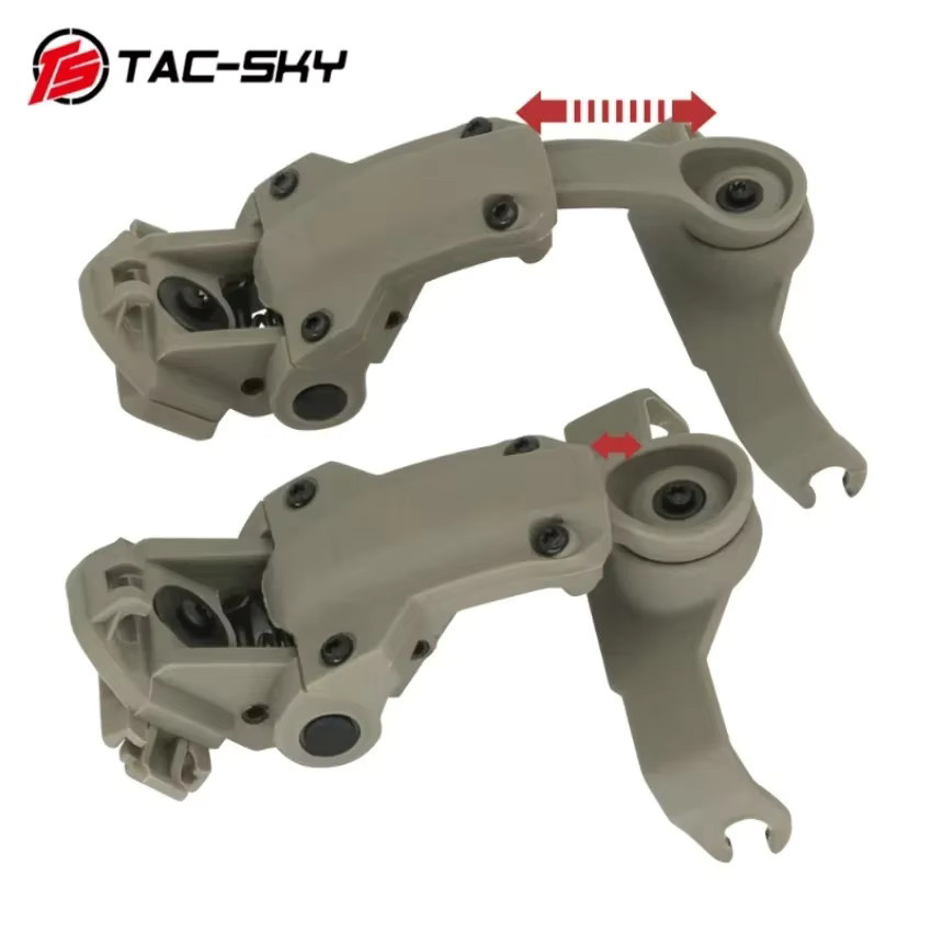 Ts TAC-SKY Headset Adapter für MSA Sordin taktische Kopfhörer, Farbe: Schwarz - Bild 4