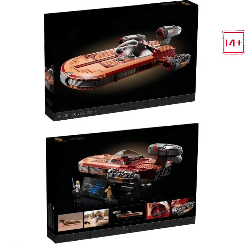 Hot Toys Star Wars Luke Skywalker's Landspeeder, Bausteine, 1890 Teile, ab 14 Jahren - Bild 5