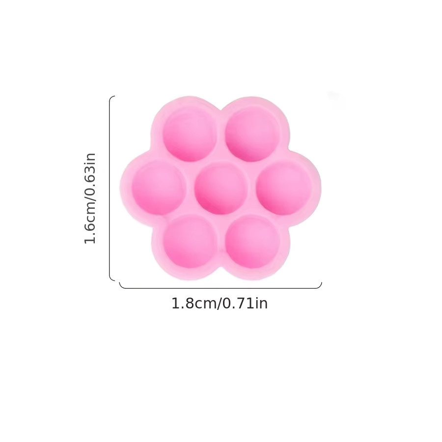 HUAZDS Wimpernkleberringe, rosa Silikon, Unisex - Bild 2