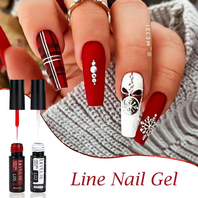 LILYCUTE Liner Gel Nagellack, 5 ml, Glänzend, 01 - Bild 1