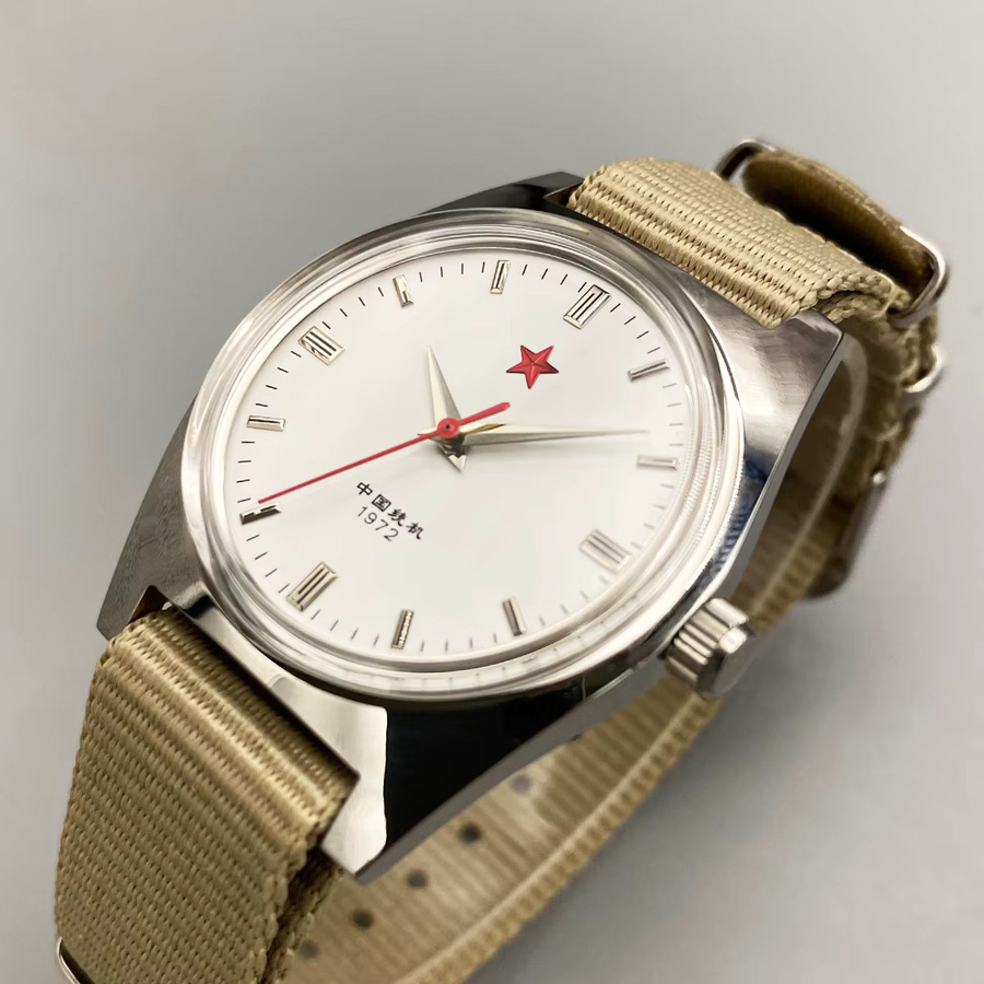 HEIMDALLR Analoguhr, Handaufzug, Edelstahl, 36 mm, Herren - Bild 2