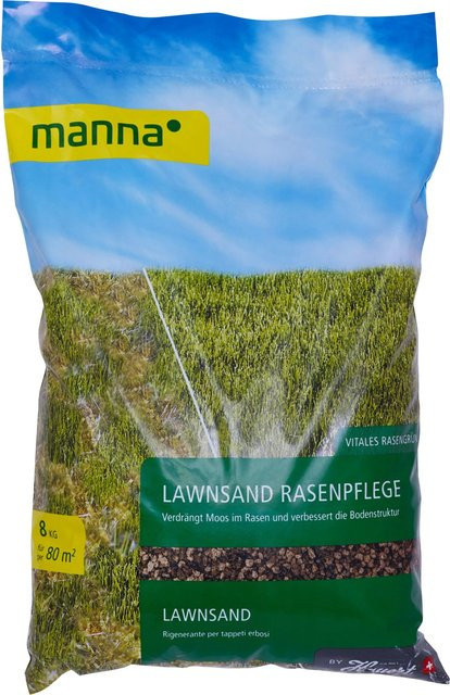 Manna LawnSand Rasensand für Rasenflächen, 8 kg - Bild 1