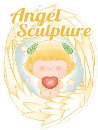 AMLLS Engelsstatue Säule, Engels-Serie, Mini-Actionfiguren, ab 14 Jahren - Bild 1