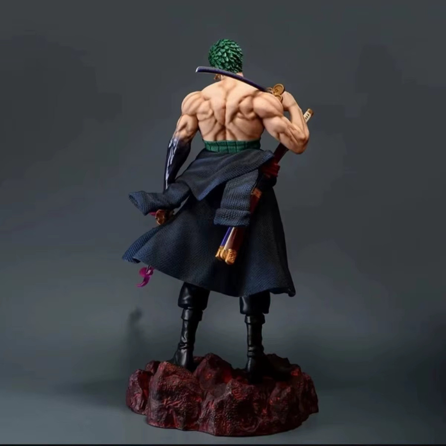 Bandai One Piece Zoro Sammlerfigur, Modell Ornament, 50cm - Bild 6
