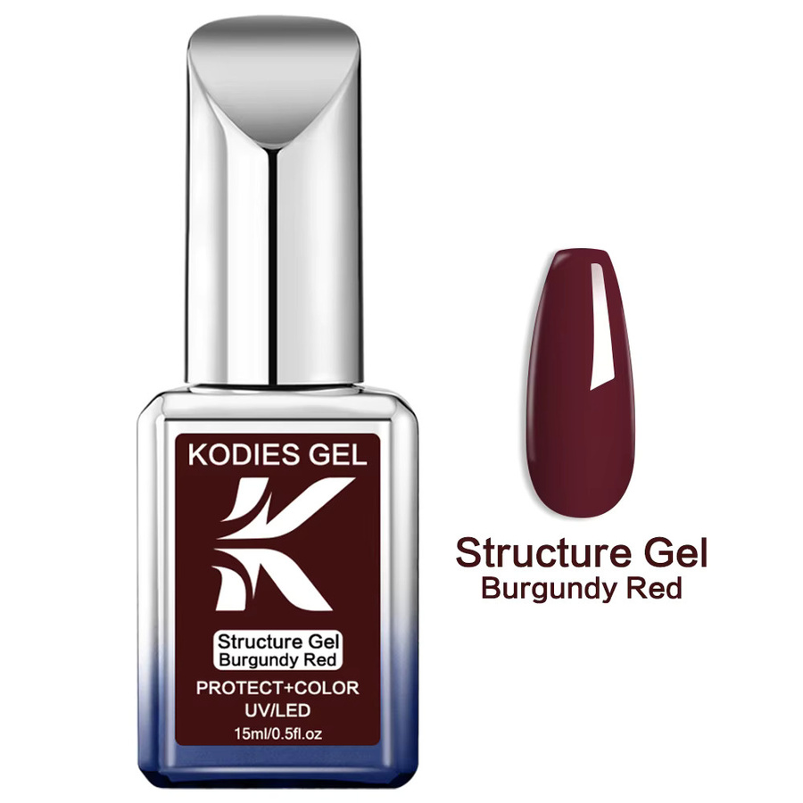 KODIES GEL Nagellack, Winterweinrot, 15 ml - Bild 3