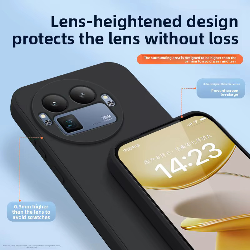 Silky Touch All-inclusive Silikon-Schutzhülle für Realme 16 15 14 ProPlus GT8 GT7 Pro in Schwarz oder Lila - Bild 3