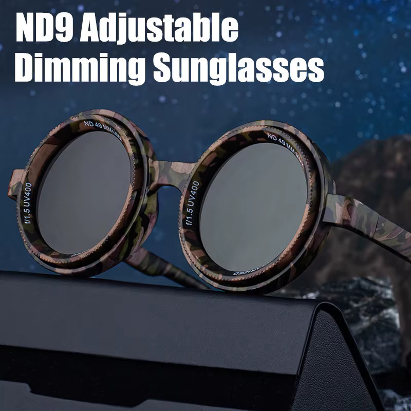 GENTLE LIU ND9 Sonnenbrille, rund, Vollrand, Kunststoff, Herren, polarisiert - Bild 1