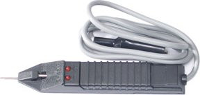 BGS Dioden-Prüflampe mit LED-Anzeige in Grau, 3 - 48 V - Bild 1