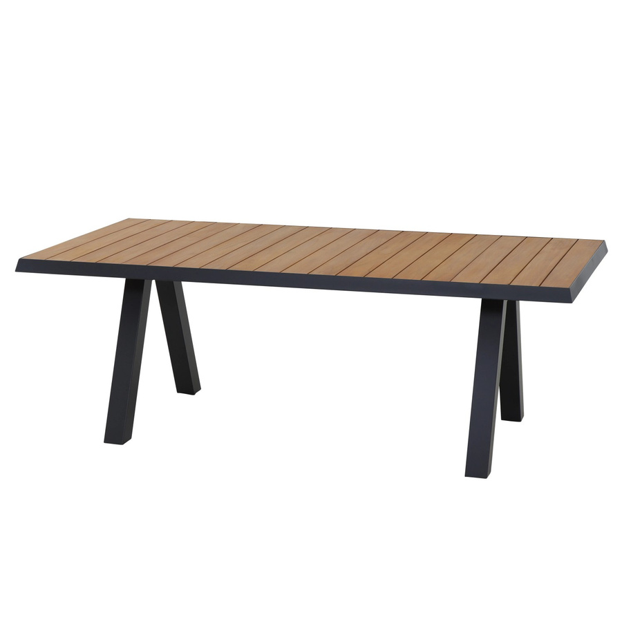 Siena Garden Gartentisch Tirana Rechteckig aus Teakholz in Braun B: 200 cm, T: 105 cm - Bild 2