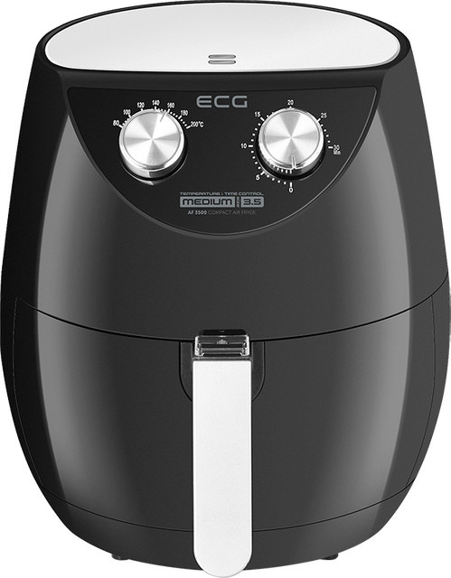 ECG Heißluftfritteuse AF 3500 in Schwarz mit Timer und Auto-Abschaltfunktion - Bild 1
