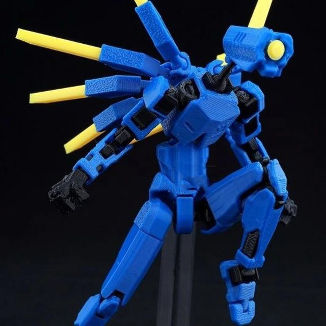 Yiran toy Ultrakill V1 Roboter Actionfigur mehrgelenkig bunt/mehrfarbig ab 14 Jahren - Bild 1
