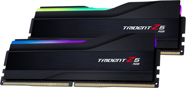G.Skill DDR5 RAM Kit 64GB 2 x 32GB 5600MHz CL36 Trident Z5 RGB Schwarz - Bild 2