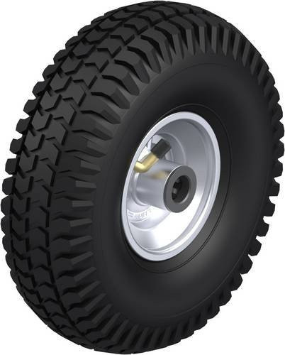 Blickle Rad-Luftreifen 40105 P 263/20-75R in Schwarz mit Stahlfelge, Durchmesser: 260 mm, Tragfähigkeit: 150 kg - Bild 1
