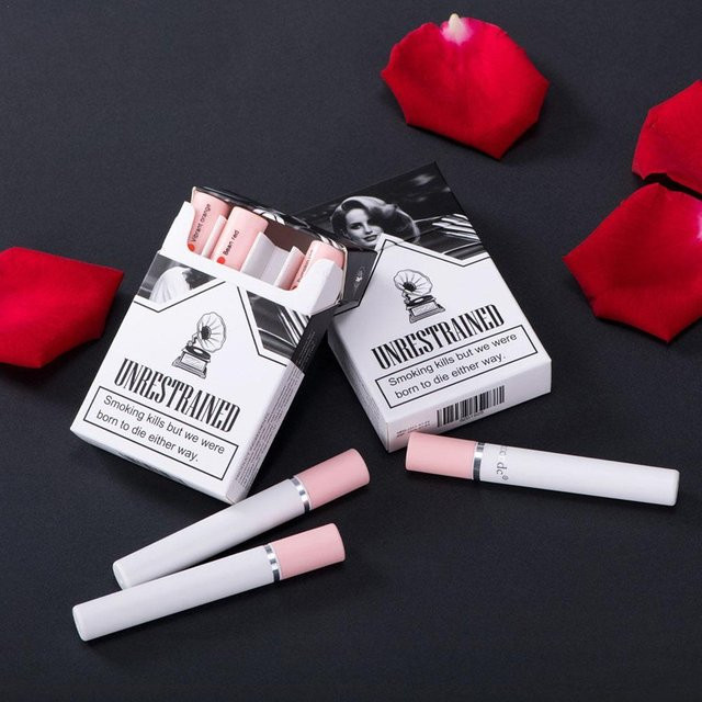 Lippenstift-Set, 4 Farben, matt, nackte Lippentönung - Bild 1