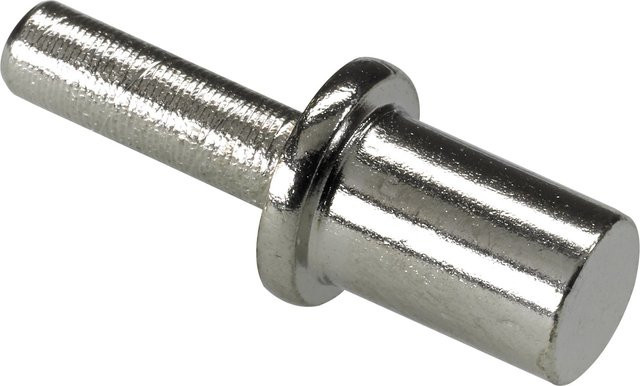 Hettich Steck-Bodenträger aus vernickeltem Stahl in Silber, 20 Stück (Ø 3 mm / 5 mm) - Bild 1