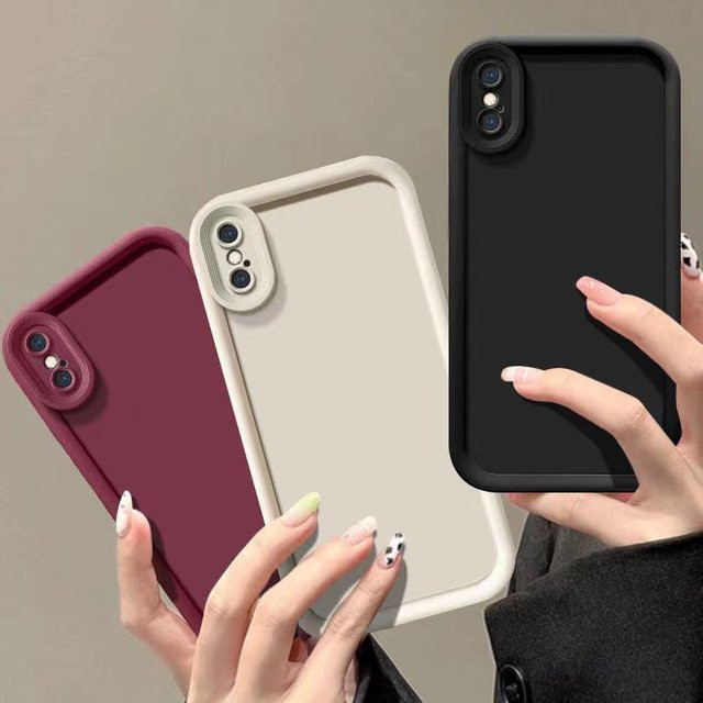 Ricestate Handyhülle mit Leiter-Matte Design für iPhone X, Xs Max und XR in Schwarz, stoßfeste und weiche Schutzhülle - Bild 1