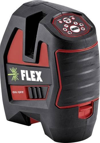 Flex ALC 3/1-G/R Laser-Entfernungsmesser 70 in Rot/Schwarz mit wiederaufladbarem Akku - Bild 1