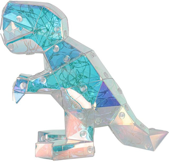 Nolo LED-Dekoleuchte Dino in Transparent Pearl, Tischleuchte für das Kinderzimmer, B/H/T: 18,5 x 15 x 8 cm - Bild 1