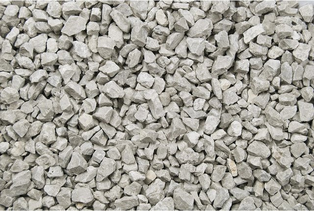 Scherf Marmorsplitt Silber-Grau 8 - 12 mm, 25 kg - Bild 1