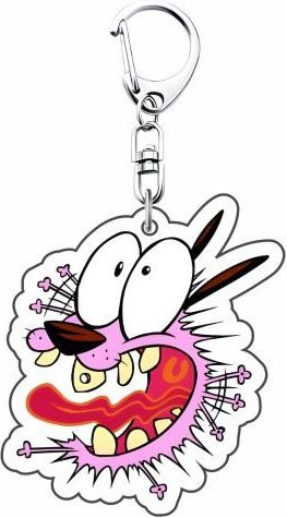 CHIC STUDIO Schlüsselanhänger Cartoon Hund, Acryl, 6 cm, Unisex - Bild 1