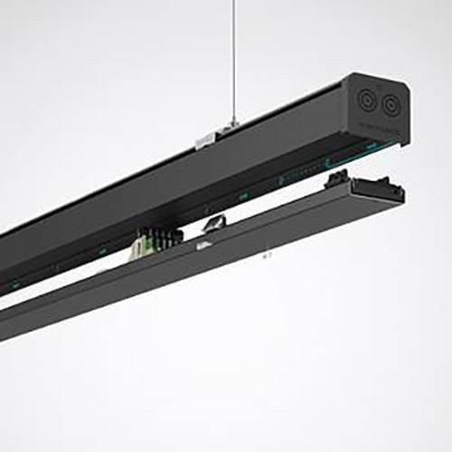 Trilux Blindabdeckung Endkappe in Schwarz aus Metall IP50 - Bild 1