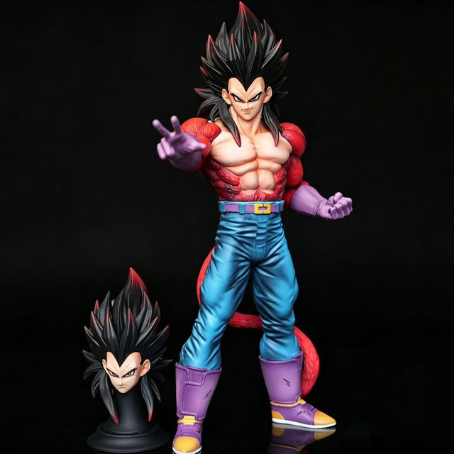 Bandai Dragon Ball Saiyan 4 Vegeta Actionfigur, Einzelfigur, Kunststoff - Bild 1