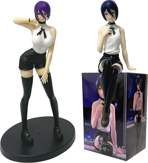 Bandai Chainsaw Man Reze Anime-Figur aus PVC, Multicolor, Höhe: 13 cm bis 19 cm - Bild 1