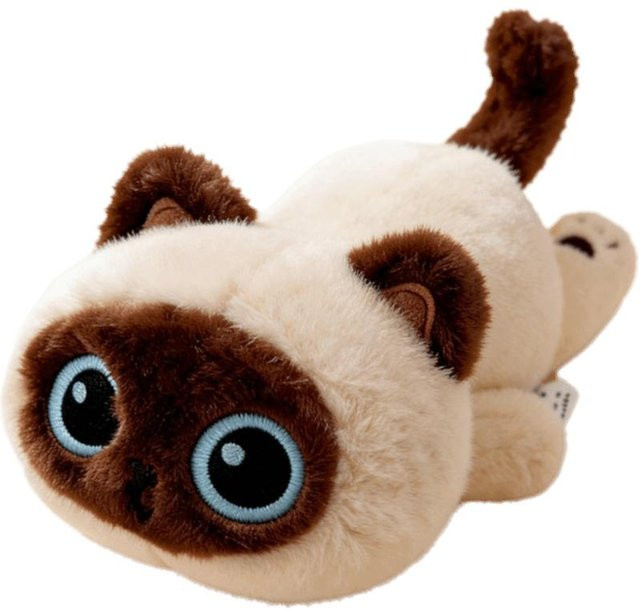 Yiran toy Siamkatze Plüschtier, Plüsch / Textil, 22cm - Bild 1