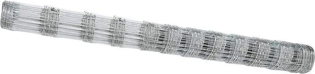 vidaXL Feldzaun aus verzinktem Stahl in Silber, B: 50 cm, H: 1,4 m - Bild 1