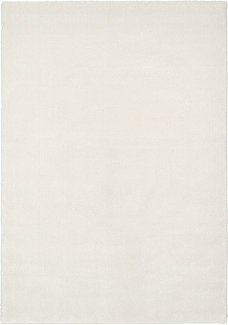 Teppich KOMFORT von OCI in Weiß, modern und rechteckig, allergikerfreundlich und fußbodenheizung geeignet, B/T: 130 x 65 cm - Bild 1
