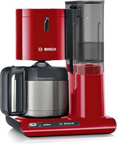 Bosch Thermo Styline Kaffeemaschine in Rot mit Isolierkanne für 12 Tassen - Bild 1