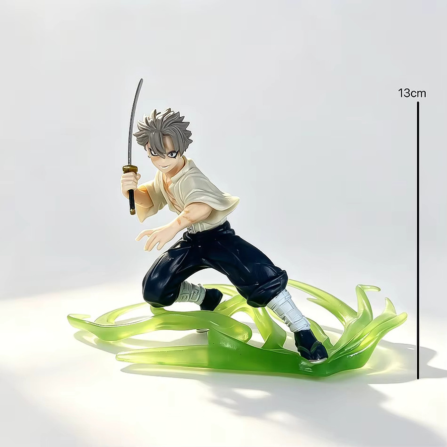 Bandai Demon Slayer Tanjirou Agatsuma Zenitsu Kyoujurou Anime Modell Actionfigur, PVC, Einzelfigur - Bild 2