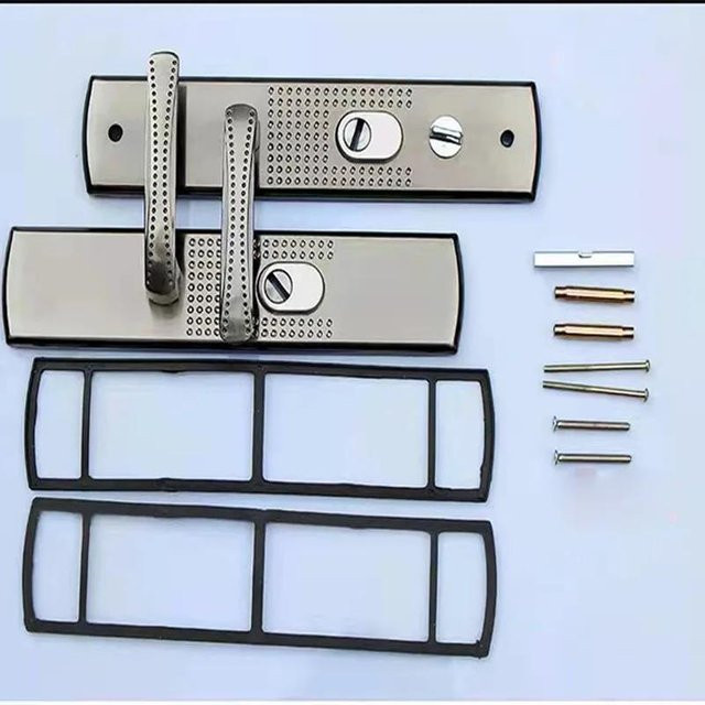 Yiran Furniture Türgriff aus Aluminiumlegierung in Silber, gebürstet - Bild 1