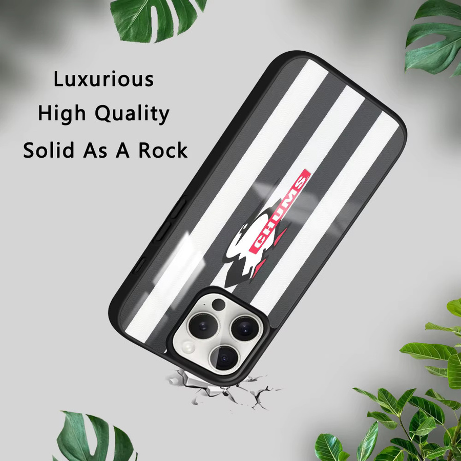 C-Chums Handyhülle mit Logo für Apple iPhone 11 bis 16 Pro Max, Multicolor - Bild 4